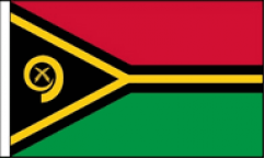 Vanuatu Hand Waving Flags